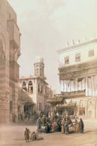 Bazar de los caldereros, El Cairo, de Egipto y Nubia, Vol.3